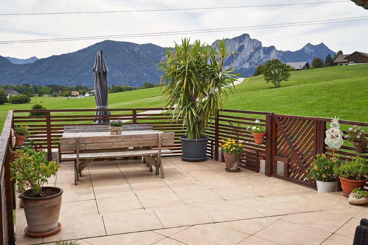 Bergblick Acht Mondsee Innerschwand Екстериор снимка