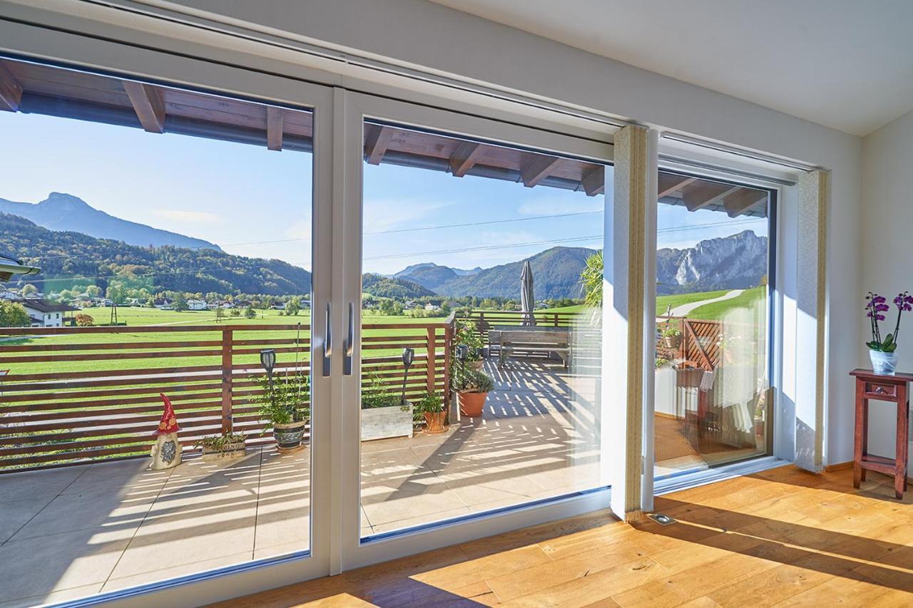 Bergblick Acht Mondsee Innerschwand Екстериор снимка