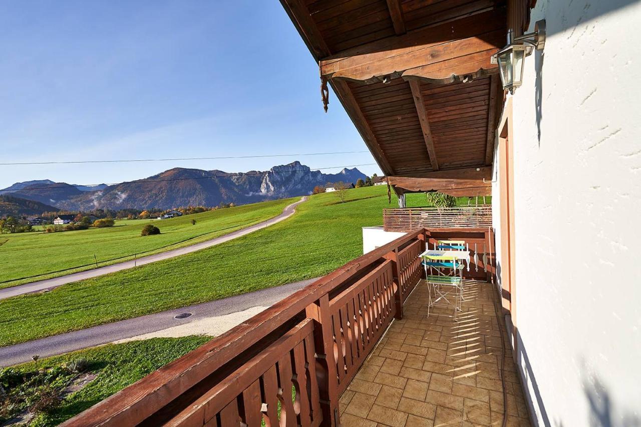 Bergblick Acht Mondsee Innerschwand Екстериор снимка