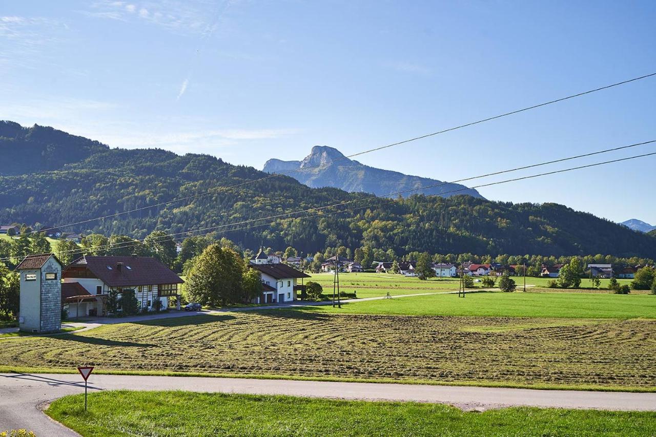 Bergblick Acht Mondsee Innerschwand Екстериор снимка